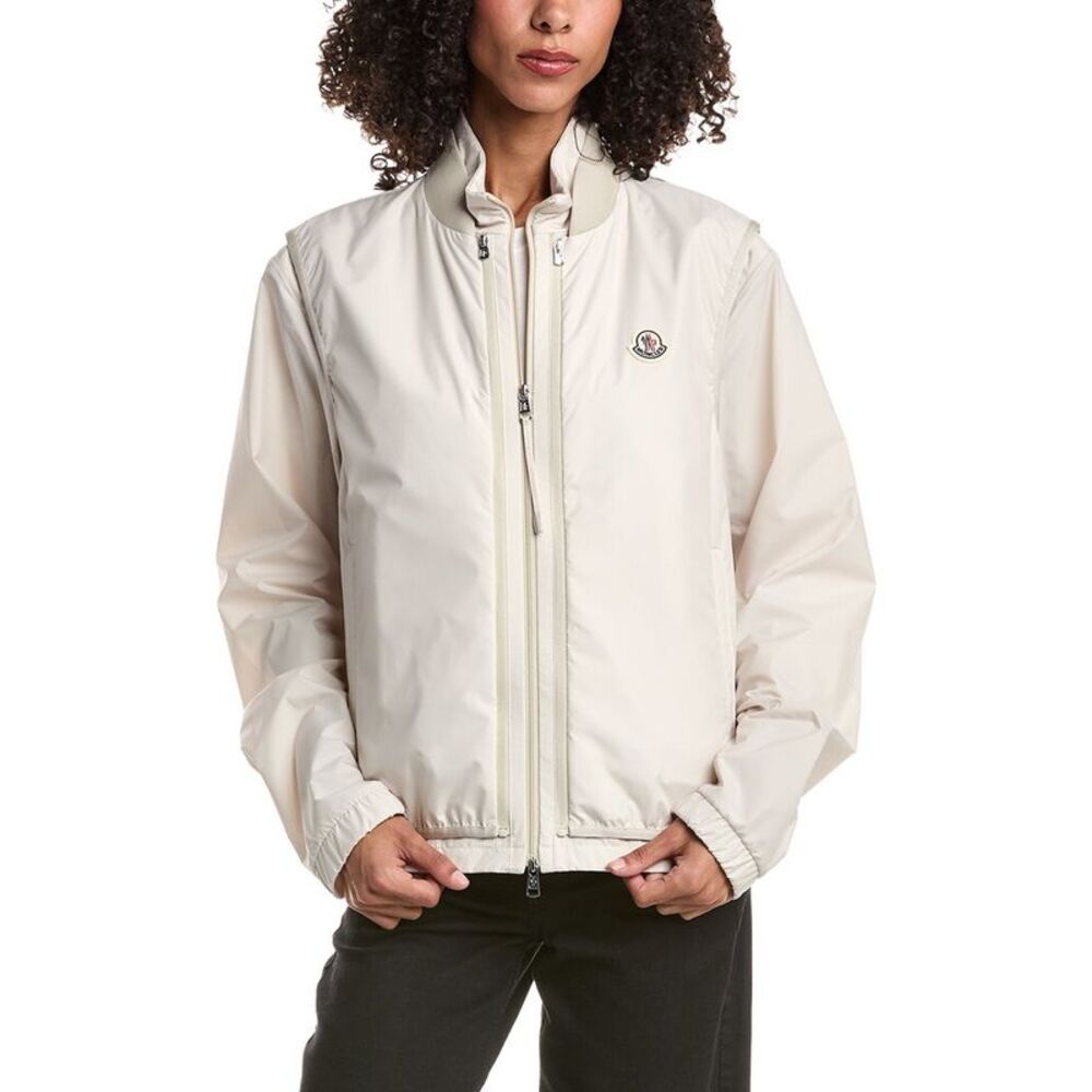 Moncler Womens  Hemmoor 3-In-1 Jacket, White